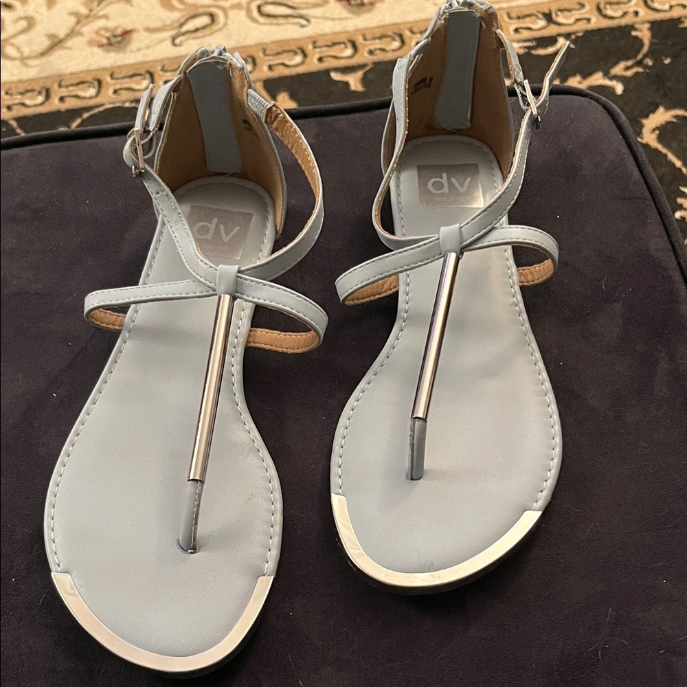 DV by Dolce Vita Women's Light Blue Sandals